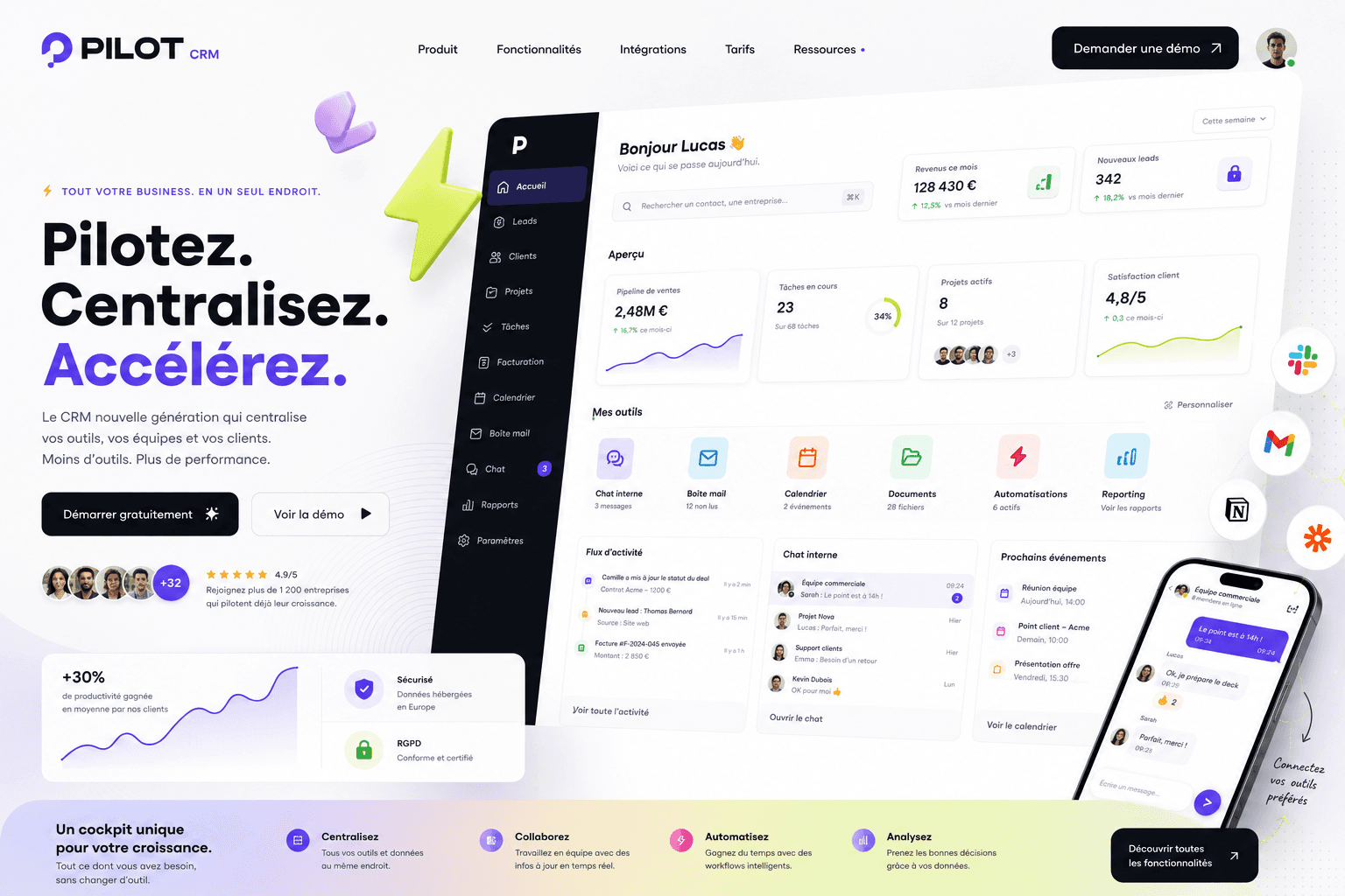 PILOT — Web · SaaS